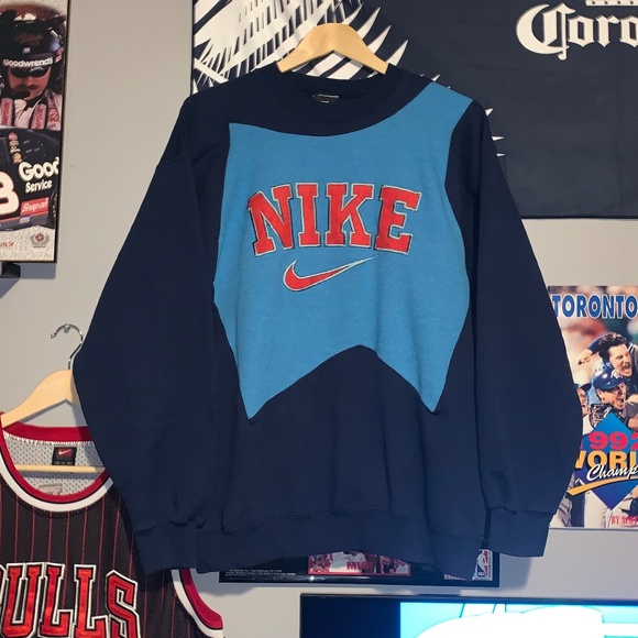 Custom Nike Rework Crewneck - Picture 1 of 5